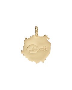 Anna + Nina | Memorable Birth Charm with Radiant Plain Necklace