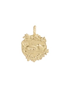 Anna + Nina | Memorable Birth Charm with Radiant Plain Necklace