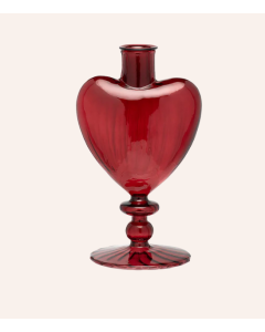 Anna + nina | Maroon parfum candle holder red