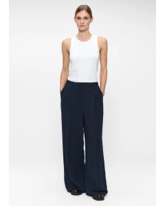 ZENGGI | JAPANESE CRÊPE BONNIE PANTS MIDNIGHT BLUE