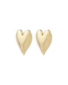 Anna + nina | Forbidden love stud earrings gold