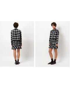 Dante6-Eason check embellished shirt