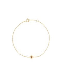 Anna + nina | Lucky card bracelet gold plated
