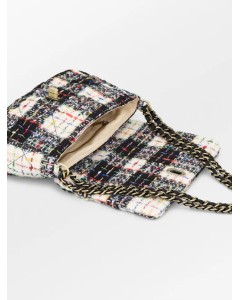 Beck söndergaard | Boucle checked hollis bag