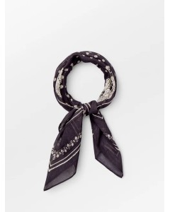 Beck söndergaard | Lacia cotta scarf forged iron gray