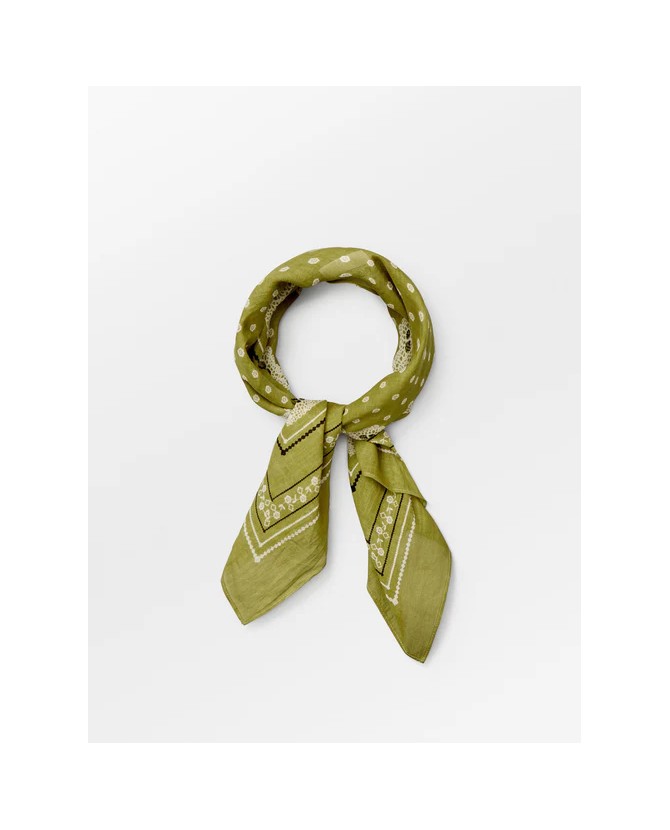 Beck söndergaard | Lacia cotta scarf green