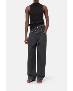 Closed | Sleeveless top lurex