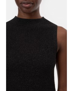 Closed | Sleeveless top lurex