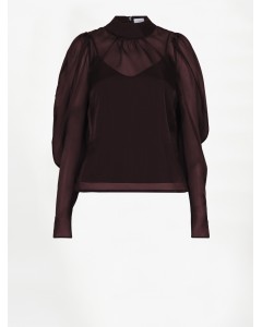 Dante 6 | Ocean puffy sleeve top