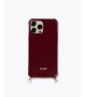 Bold burgundy iPhone case
