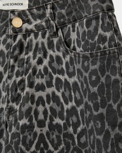SOFIE SCHNOOR | SIENNASW LEOPARD TROUSERS GREY