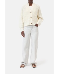 Closed | V neck cardigan white