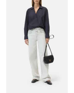 Closed |  asymmetric blouse blue