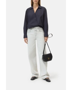 Closed |  asymmetric blouse blue