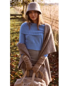 BARTS | OWLET SCARF BROWN ONE SIZE