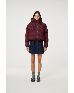 Fabienne chapot | Prisca puffer burgundy