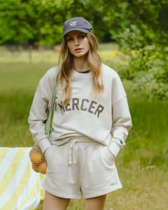 Mercer Amsterdam | Sweat Short W Off-White